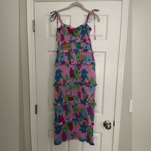 Floral Smocked Dress